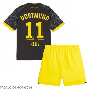 Borussia Dortmund Marco Reus #11 Seconda Maglia Bambino 2023-24 Manica Corta (+ Pantaloni corti)